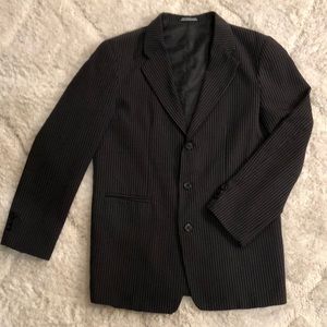 Banana republic oversized, shoulder pad, pinstripe blazer